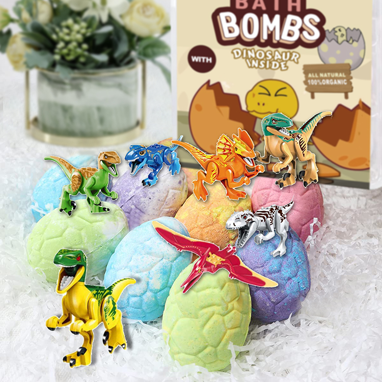 Dinosaur Surprise Toys Inside Bath Bombs