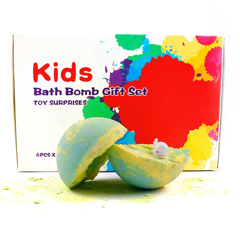 Customized Bath Bomb with Kid toy