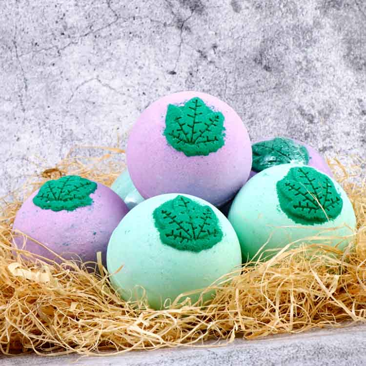 Private Label Organic Bath Bombs Fizzies